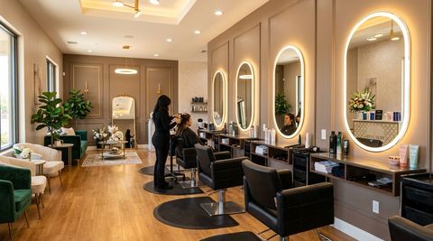 Illustration of Royalty Facials and more, beauty salon in Maricopa, AZ